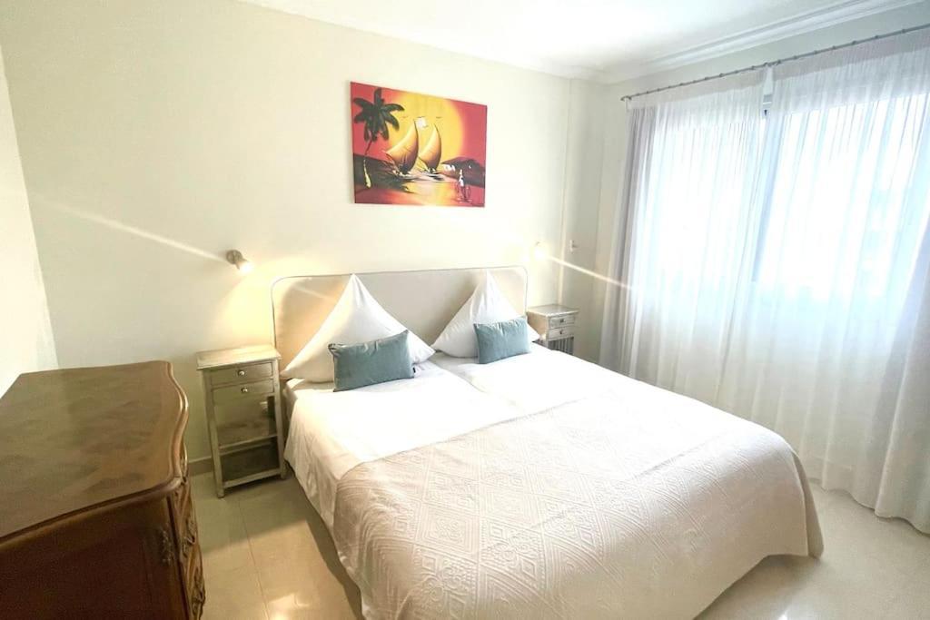 Luxurioese Duplex Ferienwohnung In Sehr Ruhiger Wohnanlage Mit Meerblick Palm-mar Dış mekan fotoğraf