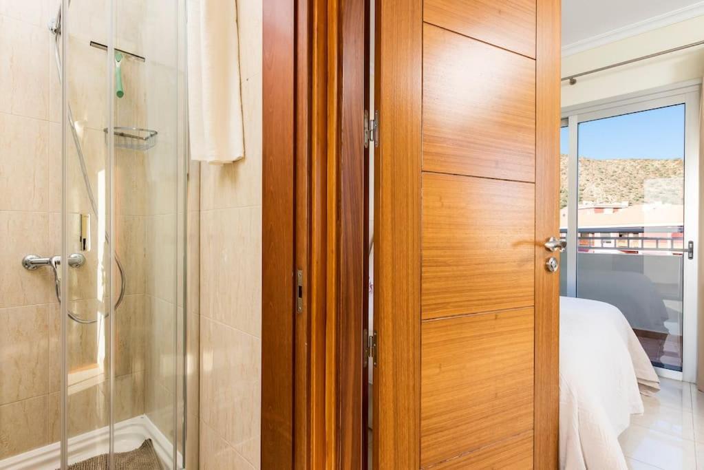 Luxurioese Duplex Ferienwohnung In Sehr Ruhiger Wohnanlage Mit Meerblick Palm-mar Dış mekan fotoğraf