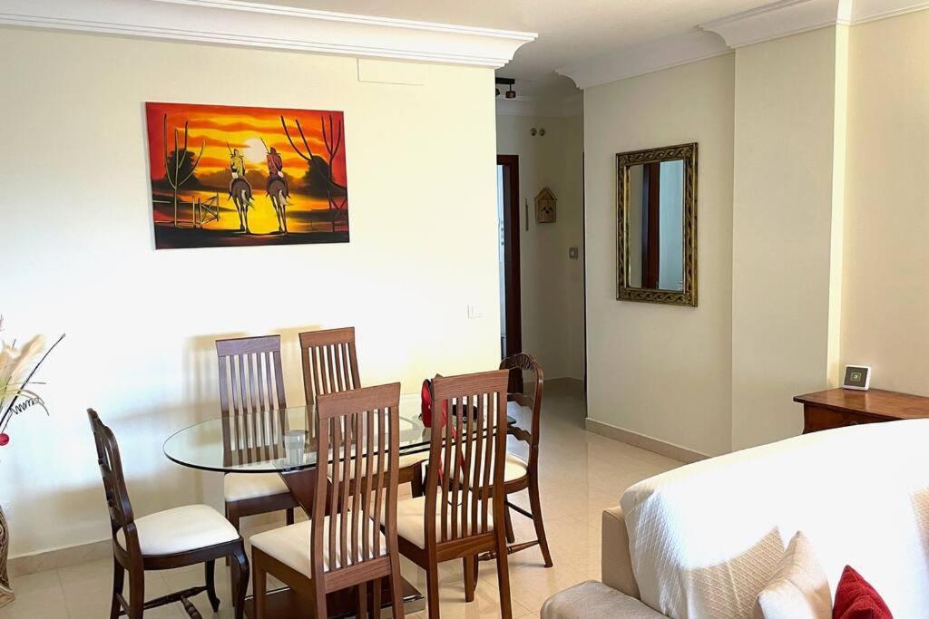Luxurioese Duplex Ferienwohnung In Sehr Ruhiger Wohnanlage Mit Meerblick Palm-mar Dış mekan fotoğraf