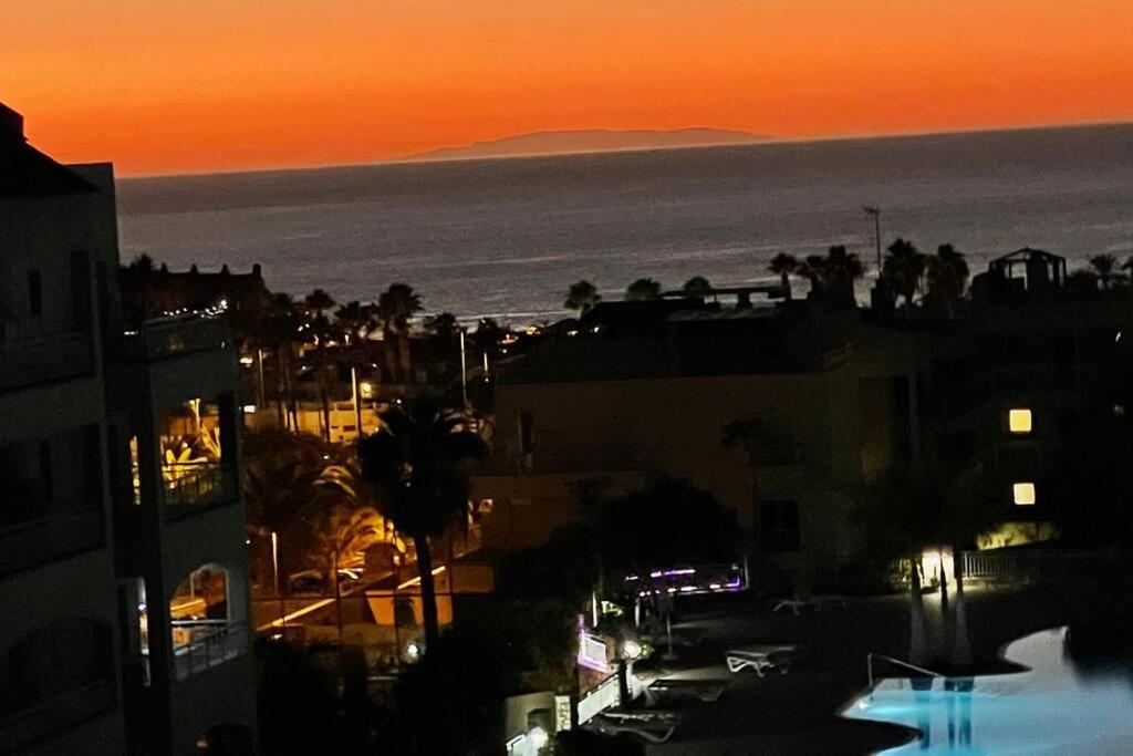 Luxurioese Duplex Ferienwohnung In Sehr Ruhiger Wohnanlage Mit Meerblick Palm-mar Dış mekan fotoğraf