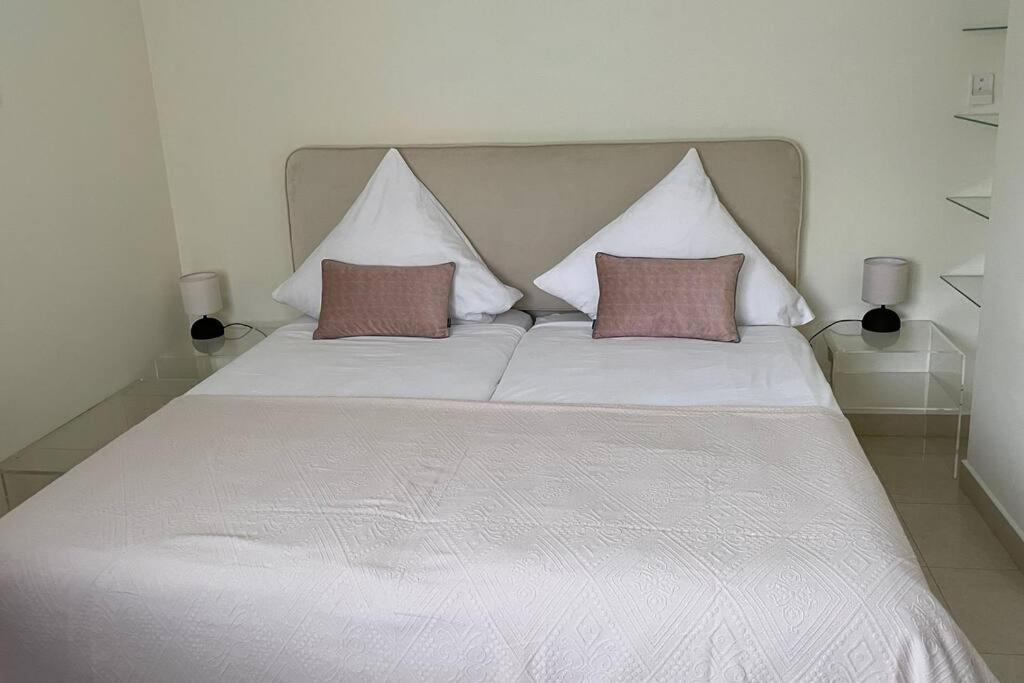 Luxurioese Duplex Ferienwohnung In Sehr Ruhiger Wohnanlage Mit Meerblick Palm-mar Dış mekan fotoğraf