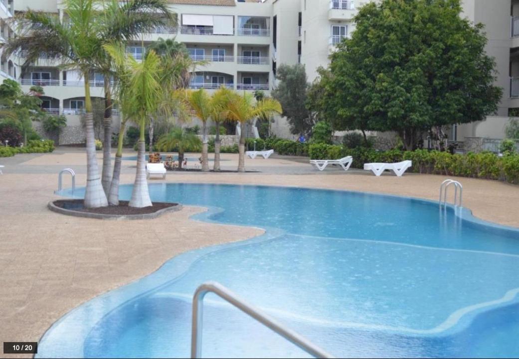 Luxurioese Duplex Ferienwohnung In Sehr Ruhiger Wohnanlage Mit Meerblick Palm-mar Dış mekan fotoğraf