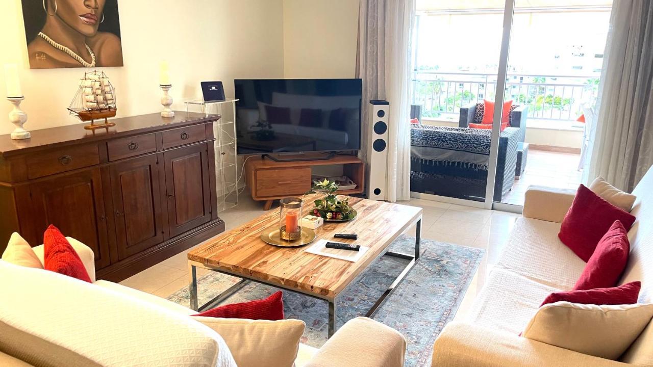 Luxurioese Duplex Ferienwohnung In Sehr Ruhiger Wohnanlage Mit Meerblick Palm-mar Dış mekan fotoğraf