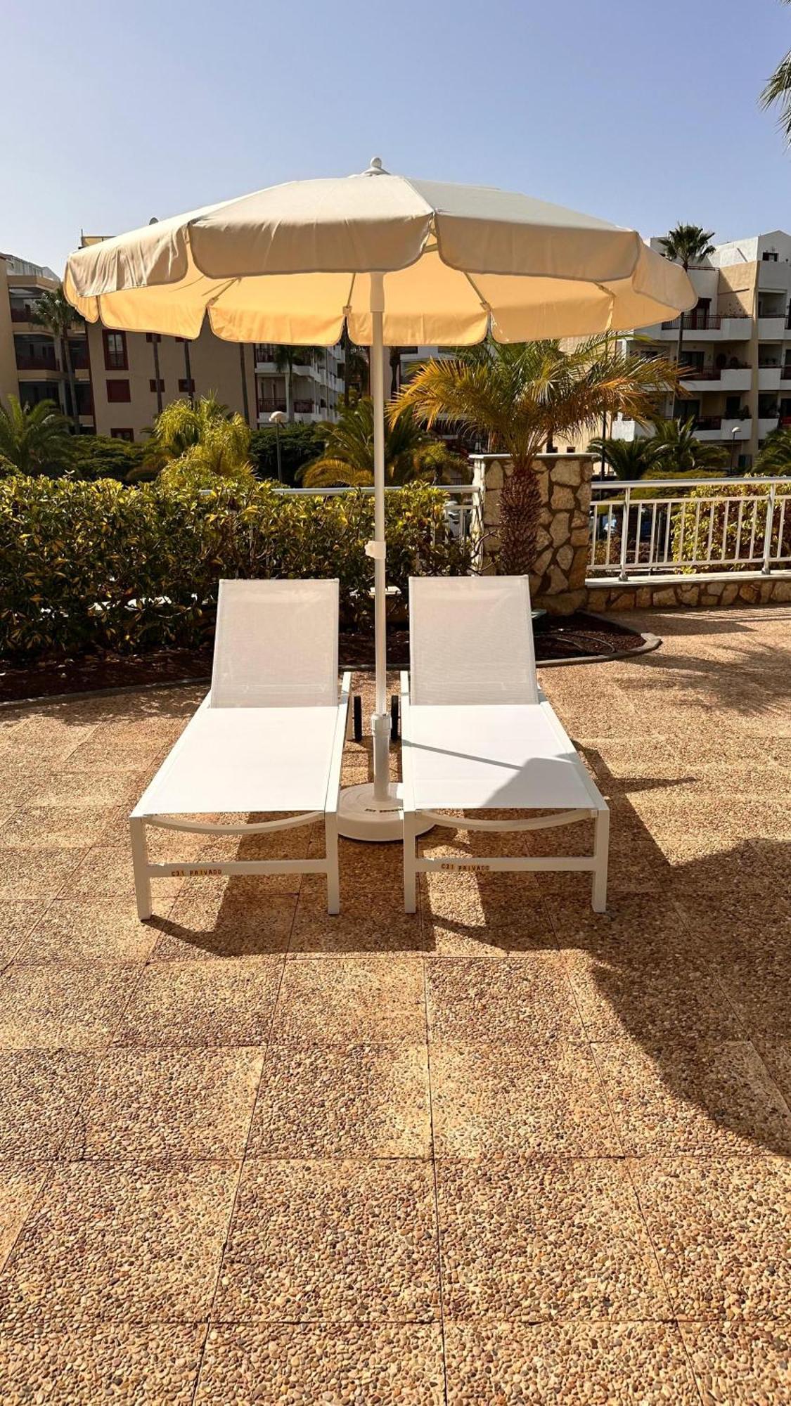 Luxurioese Duplex Ferienwohnung In Sehr Ruhiger Wohnanlage Mit Meerblick Palm-mar Dış mekan fotoğraf